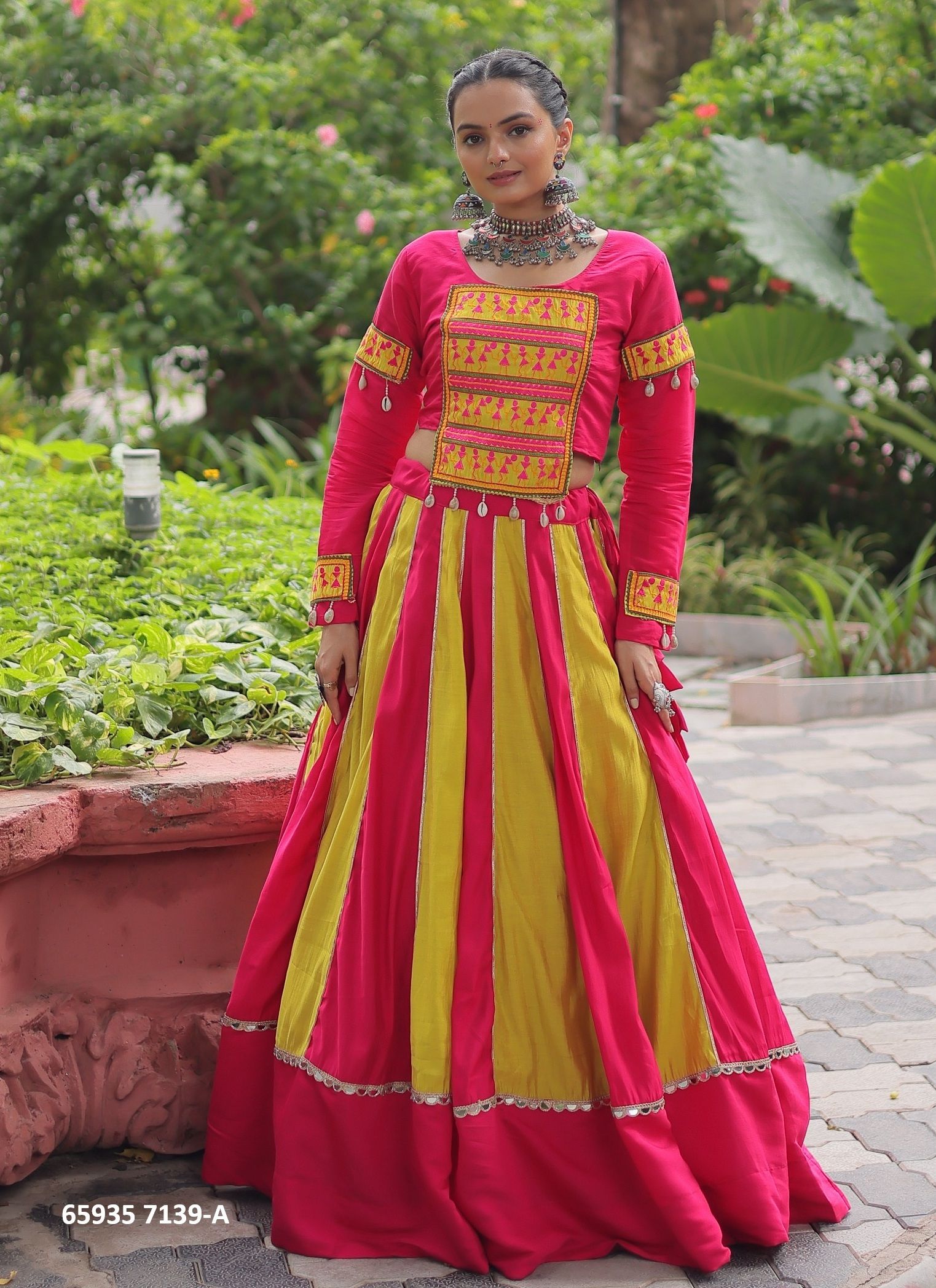 SERIES 7139 - Catalog # 65935 (Set of 2 Readymade Lehengas) SERIES 7139 - Catalog # 65935 (Set of 2 Readymade Lehengas)