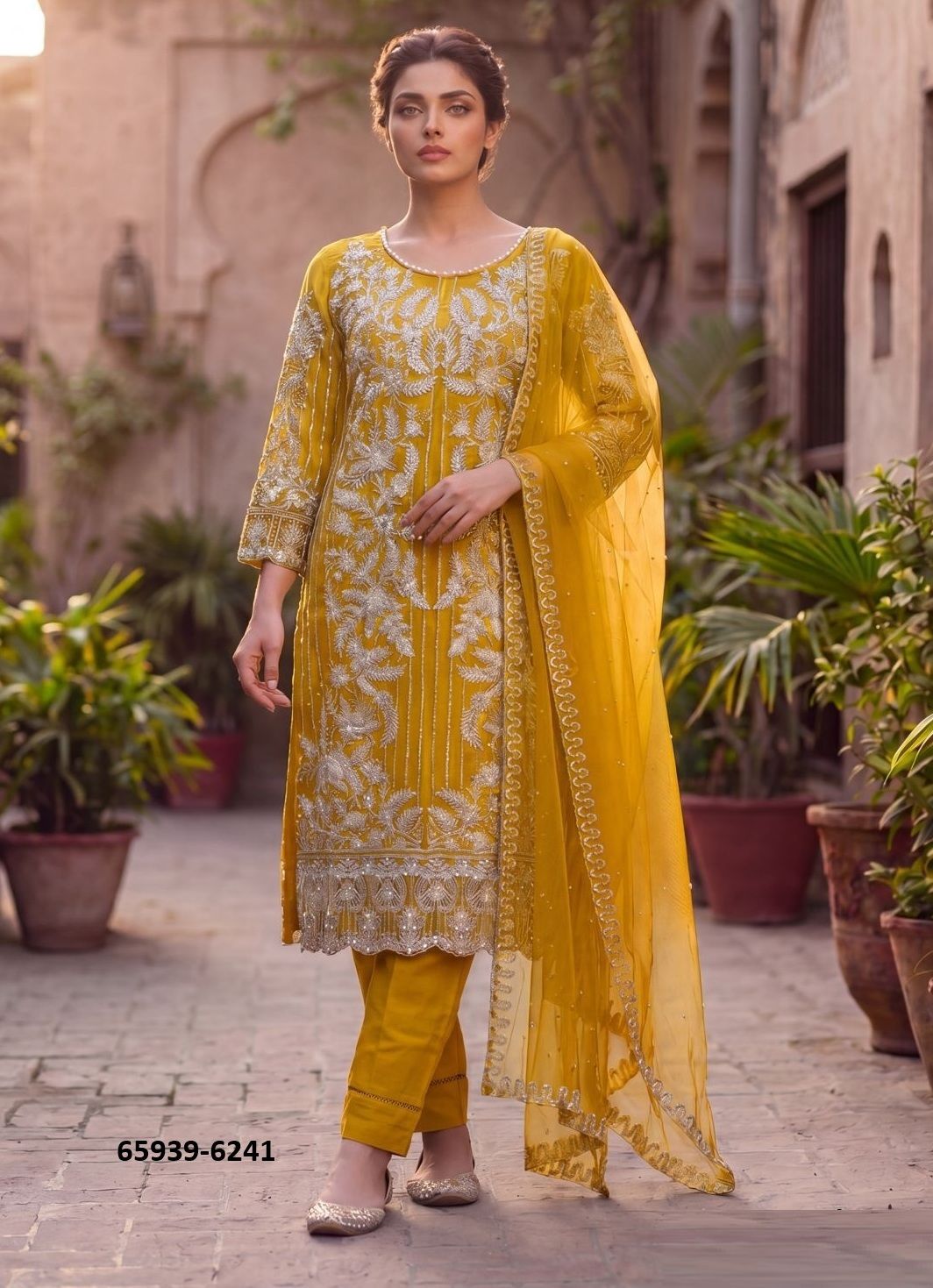 TVISHA 1 - Catalog # 65939 (Set of 5 Readymade Salwar Suits)