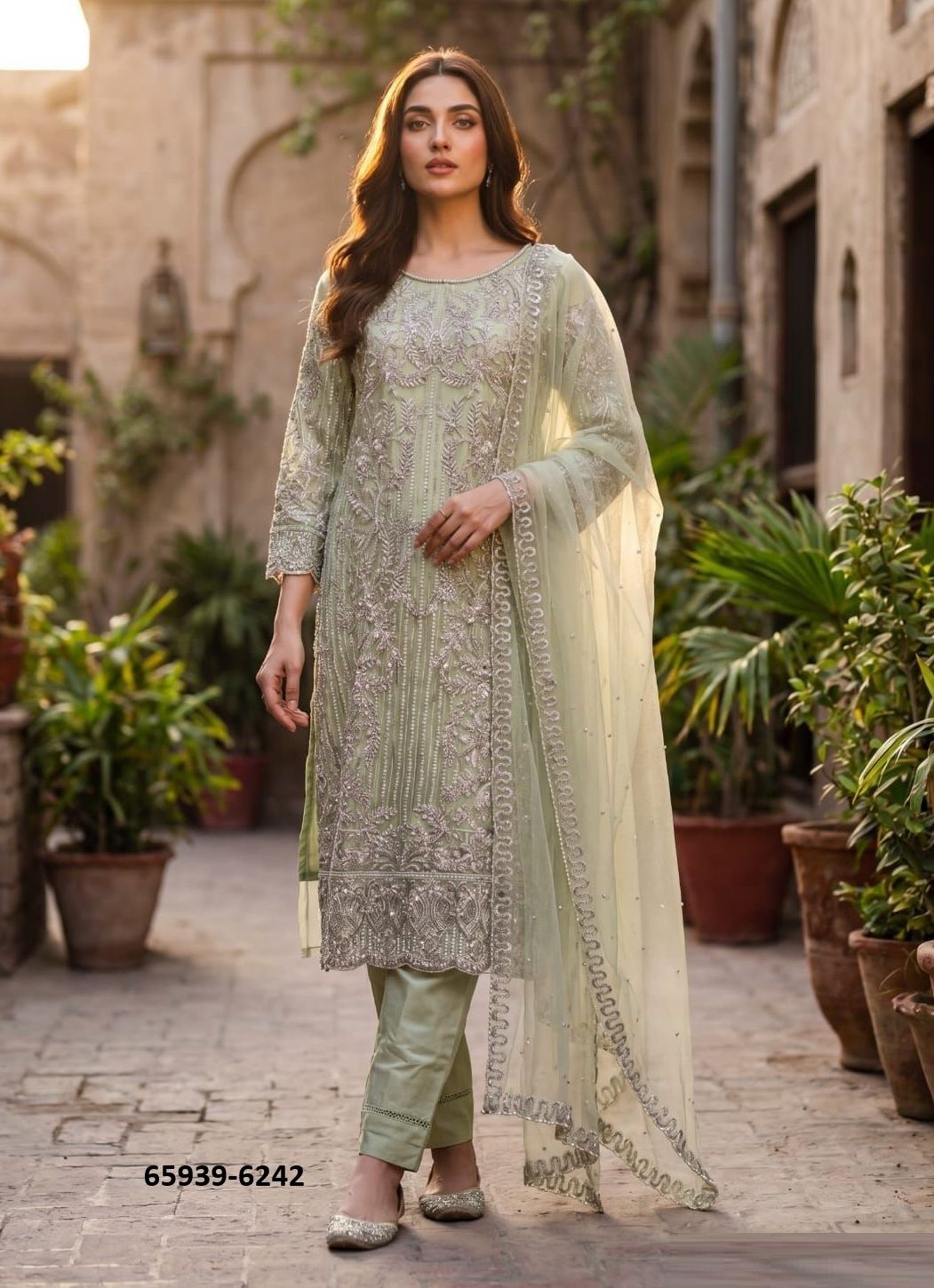 TVISHA 1 - Catalog # 65939 (Set of 5 Readymade Salwar Suits)