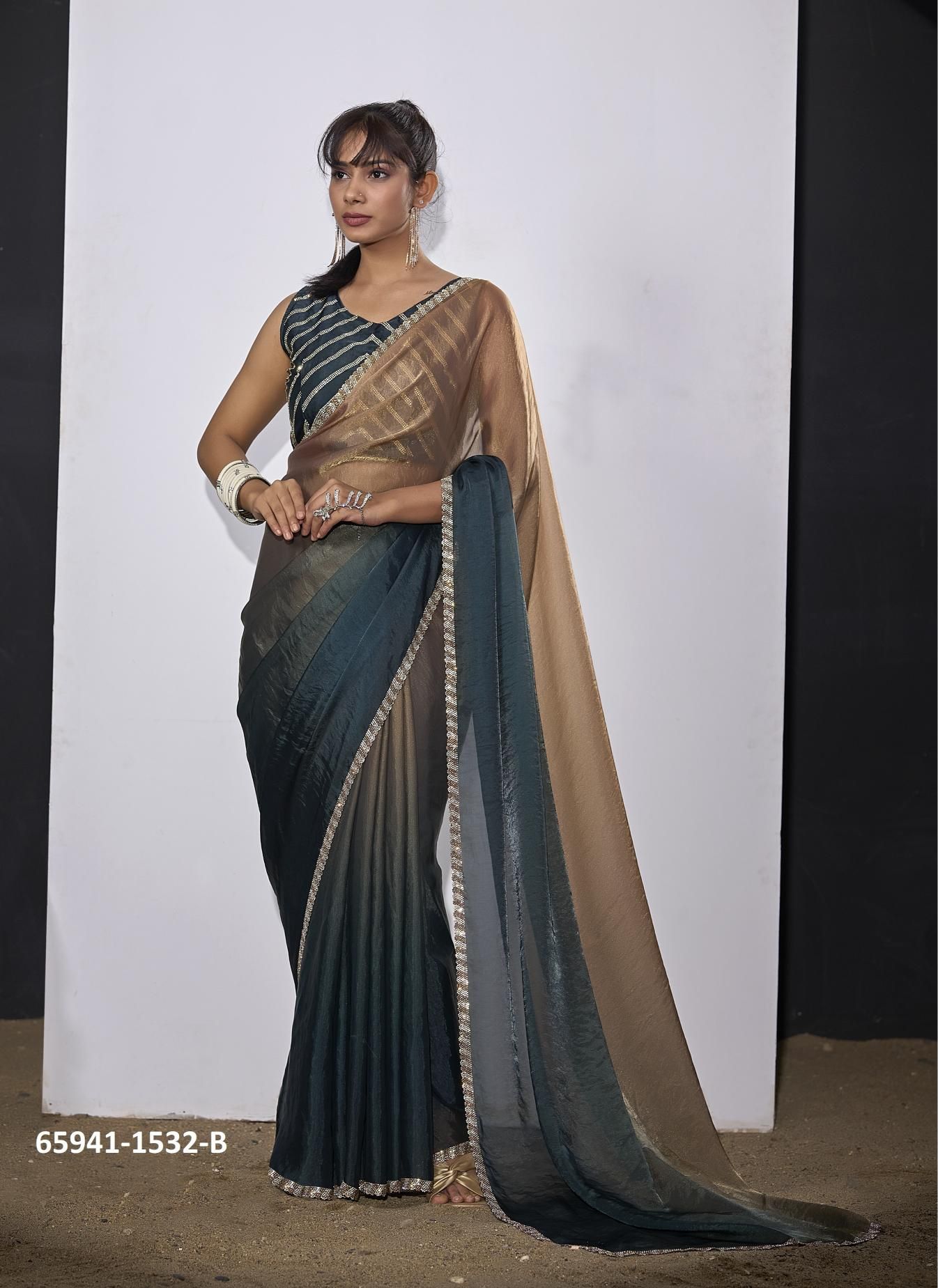 SERIES 1532 - Catalog # 65941 (Set of 5 Sarees)