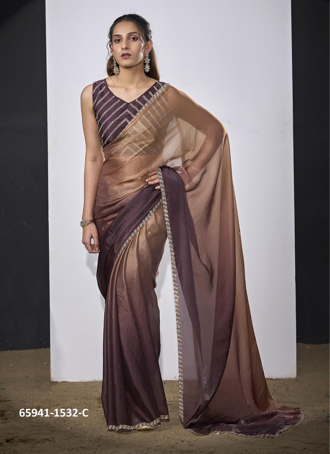SERIES 1532 - Catalog # 65941 (Set of 5 Sarees)