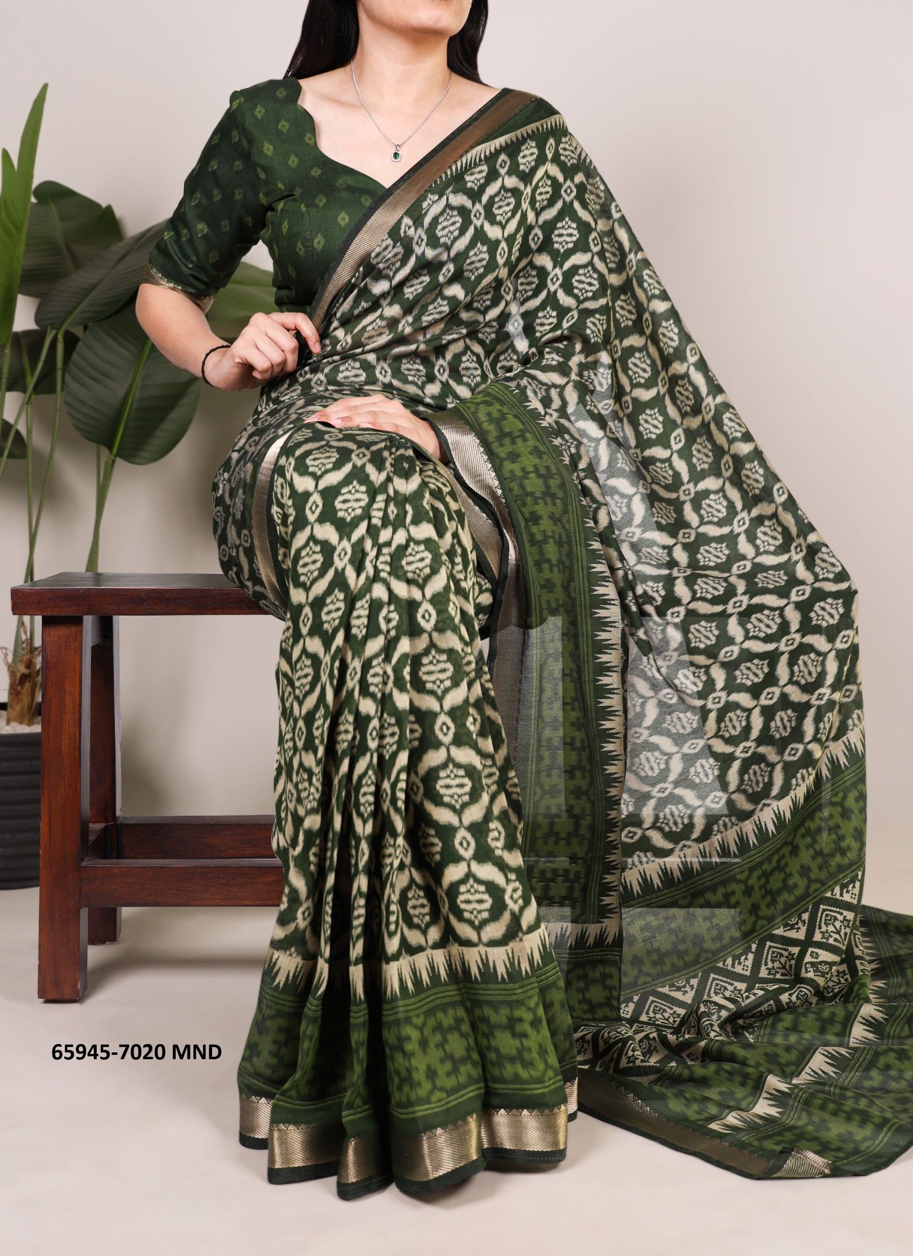 SERIES 7020 - Catalog # 65945 (Set of 3 Sarees)