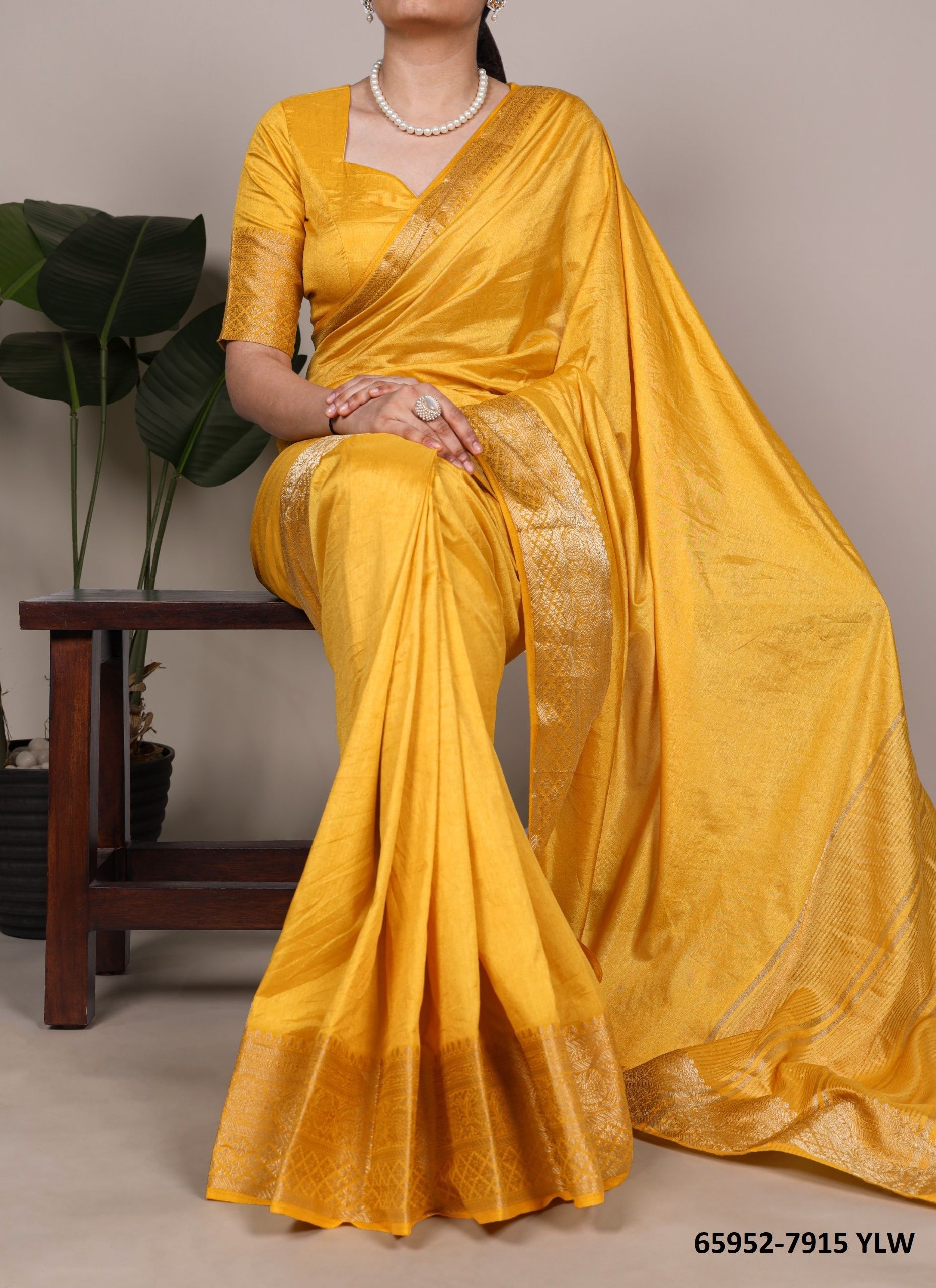 SERIES 7915 - Catalog # 65952 (Set of 2 Sarees)