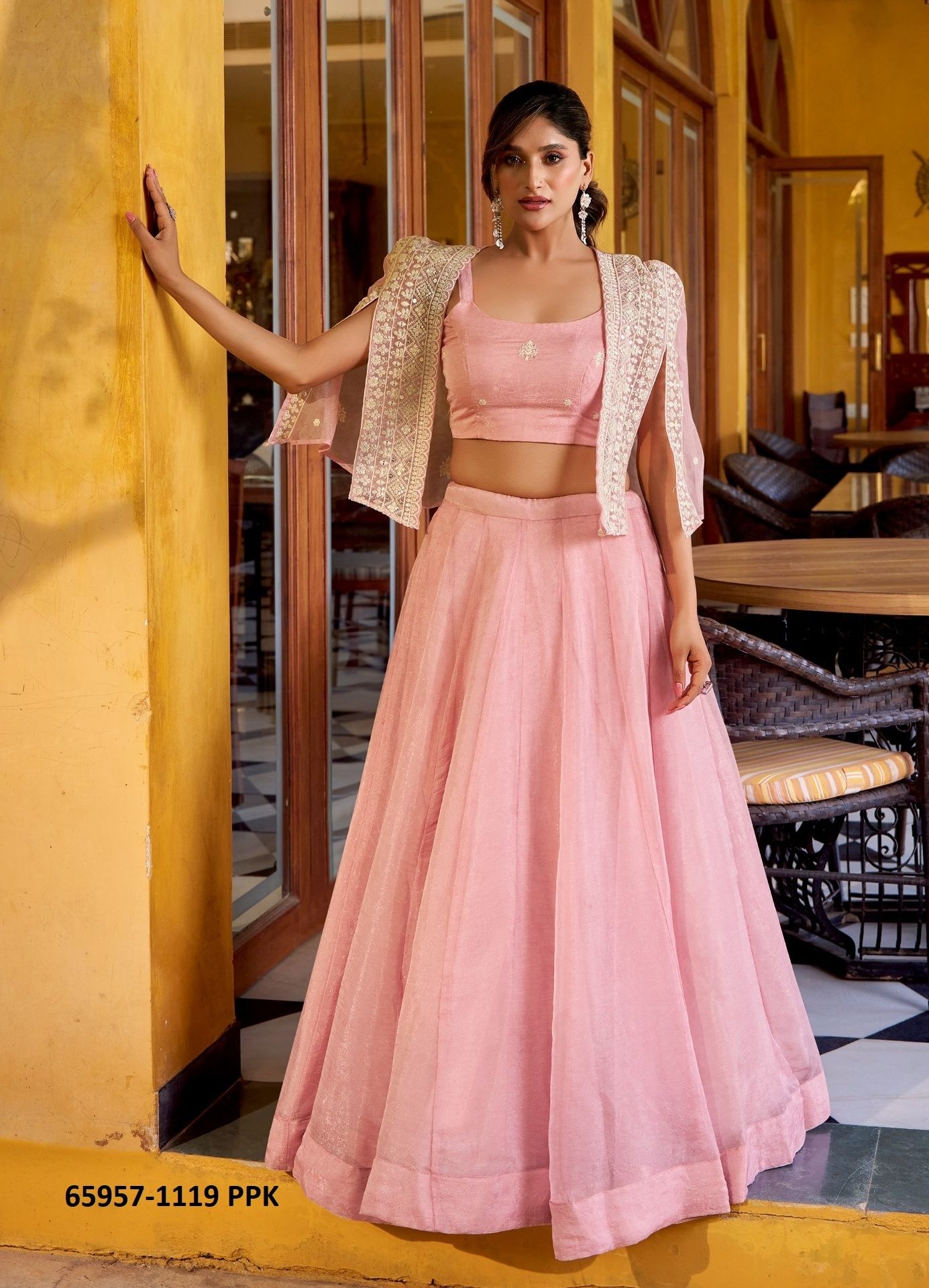 SERIES 1119 - Catalog # 65957 (Set of 2 Readymade Lehengas) SERIES 1119 - Catalog # 65957 (Set of 2 Readymade Lehengas)