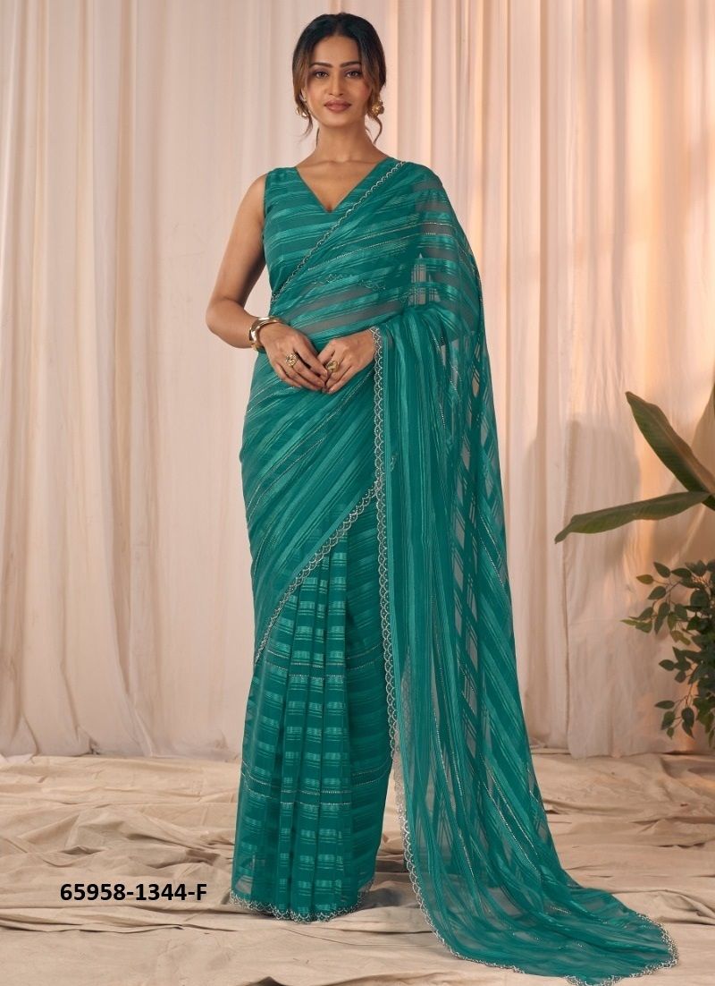 SERIES 1344 - Catalog # 65958 (Set of 5 Sarees)