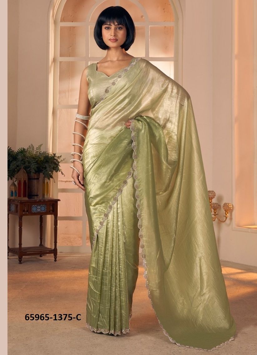 SERIES 1375 - Catalog # 65965 (Set of 5 Sarees)