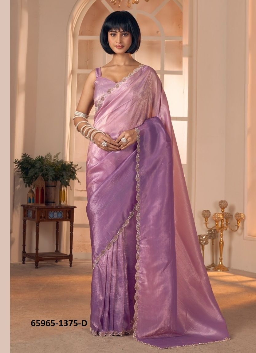 SERIES 1375 - Catalog # 65965 (Set of 5 Sarees)