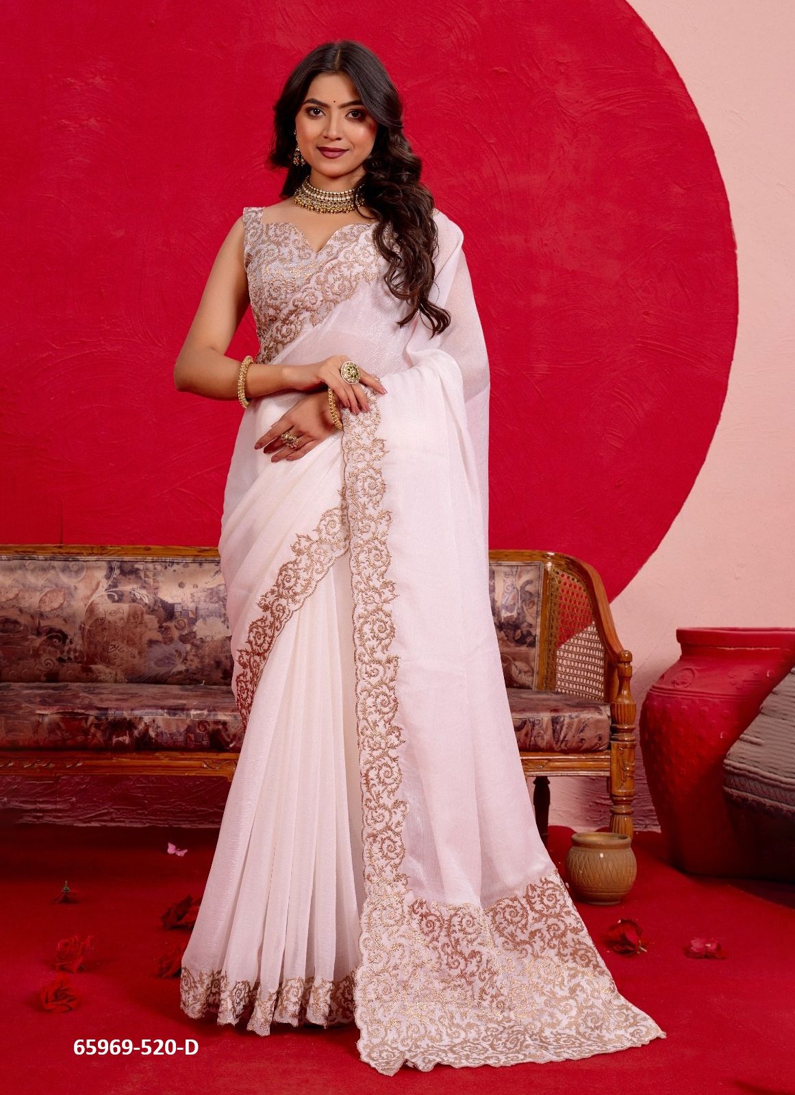 SERIES 520 - Catalog # 65969 (Set of 7 Sarees)