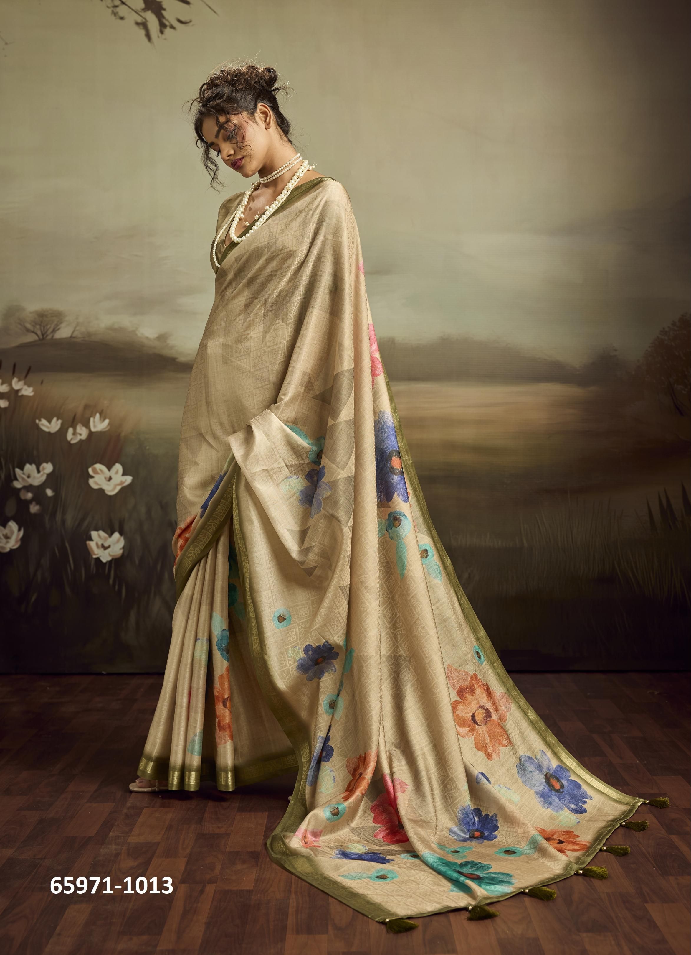 SIGNATURE - Catalog # 65971 (Set of 11 Sarees) SIGNATURE - Catalog # 65971 (Set of 11 Sarees)