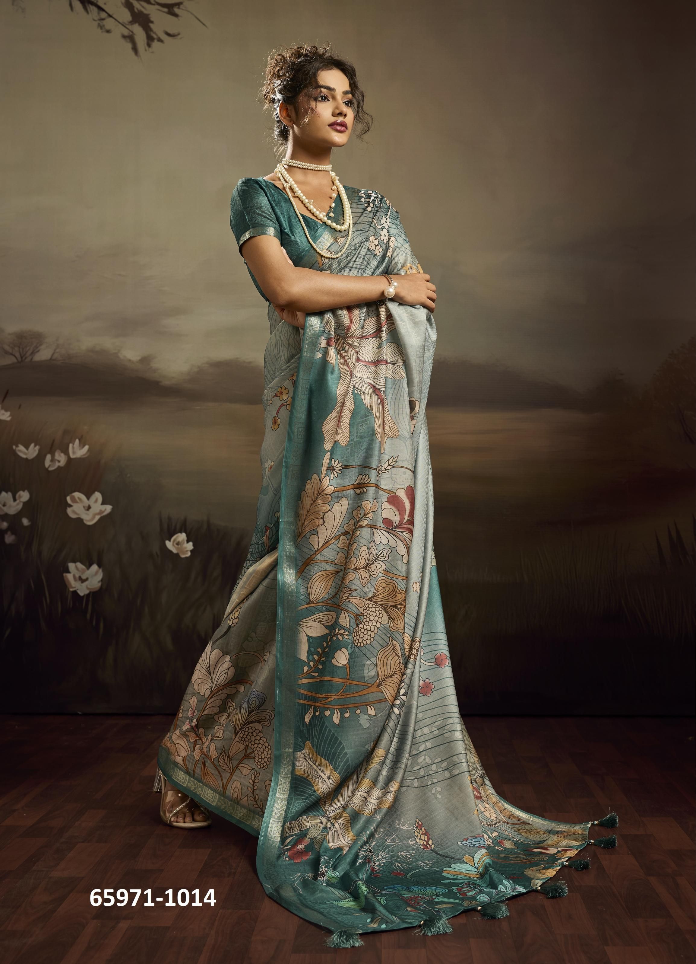 SIGNATURE - Catalog # 65971 (Set of 11 Sarees) SIGNATURE - Catalog # 65971 (Set of 11 Sarees)