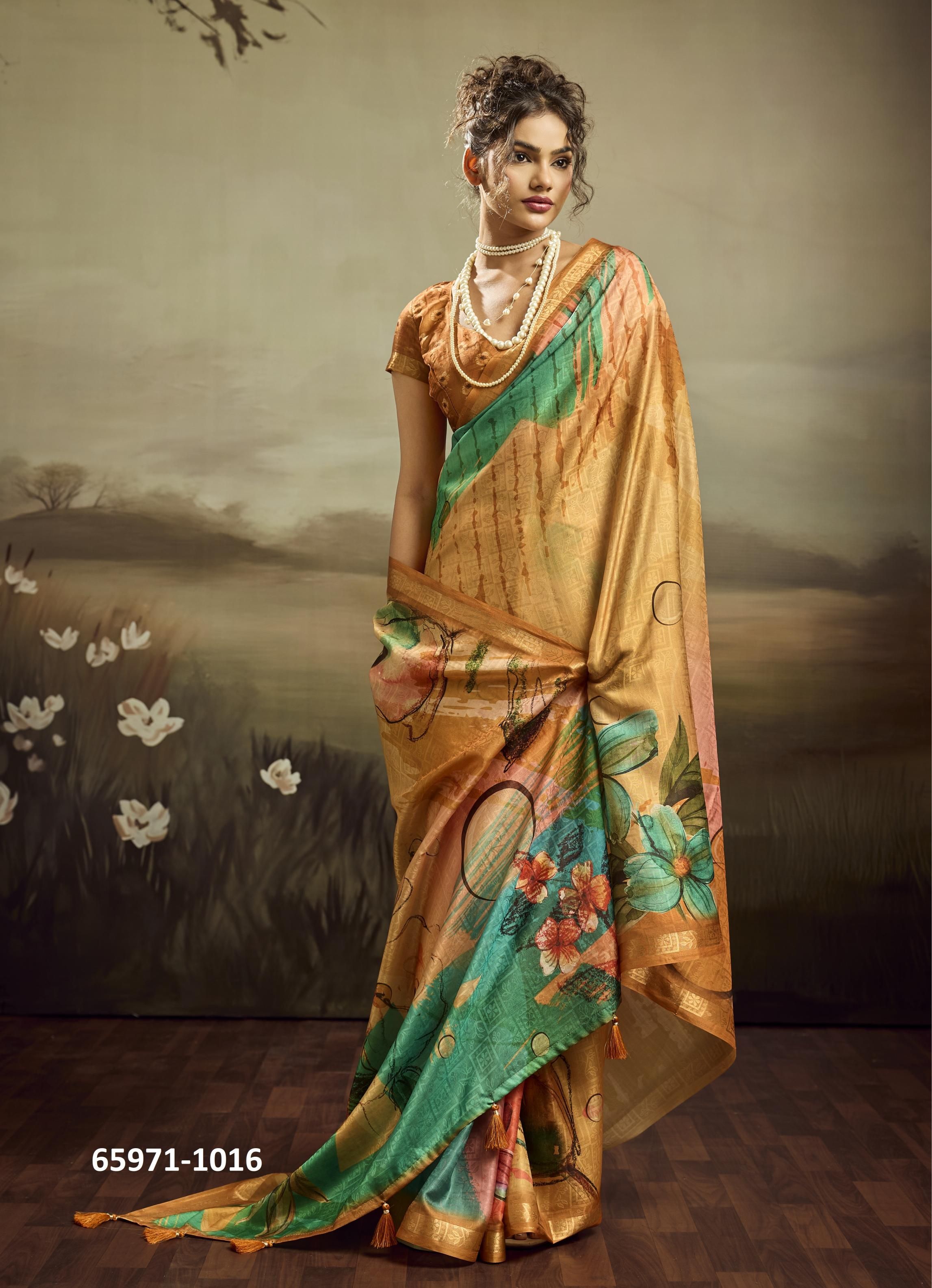 SIGNATURE - Catalog # 65971 (Set of 11 Sarees) SIGNATURE - Catalog # 65971 (Set of 11 Sarees)