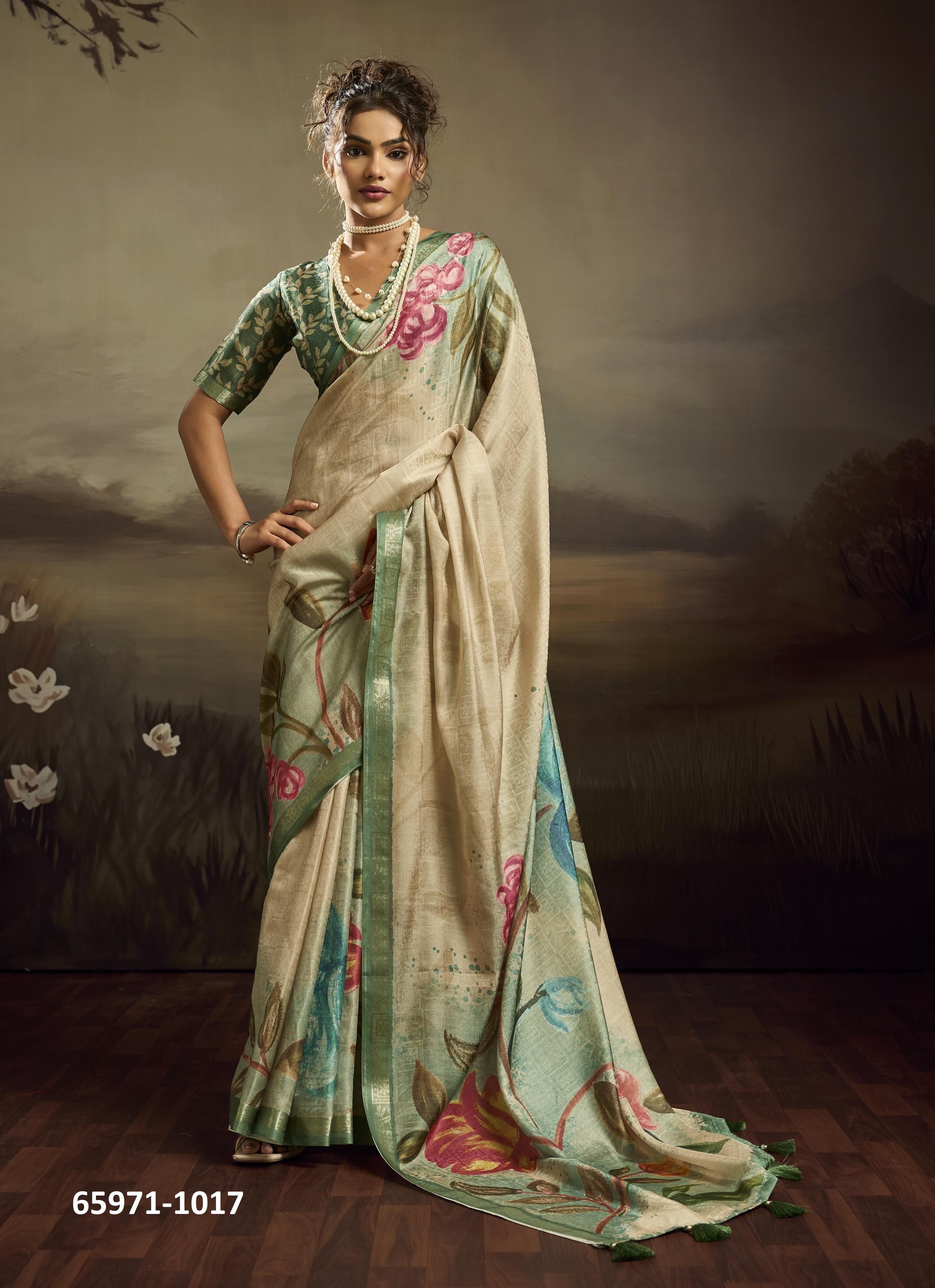 SIGNATURE - Catalog # 65971 (Set of 11 Sarees) SIGNATURE - Catalog # 65971 (Set of 11 Sarees)