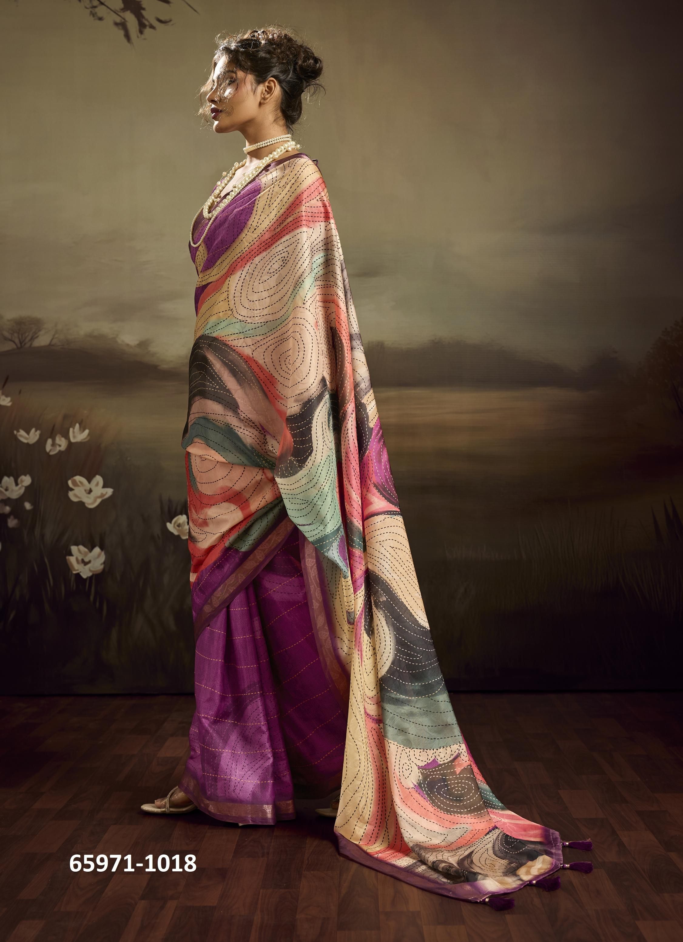 SIGNATURE - Catalog # 65971 (Set of 11 Sarees) SIGNATURE - Catalog # 65971 (Set of 11 Sarees)