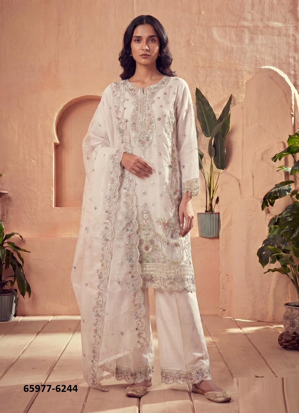 TVISHA 2 - Catalog # 65977 (Set of 3 Readymade Salwar Suits)