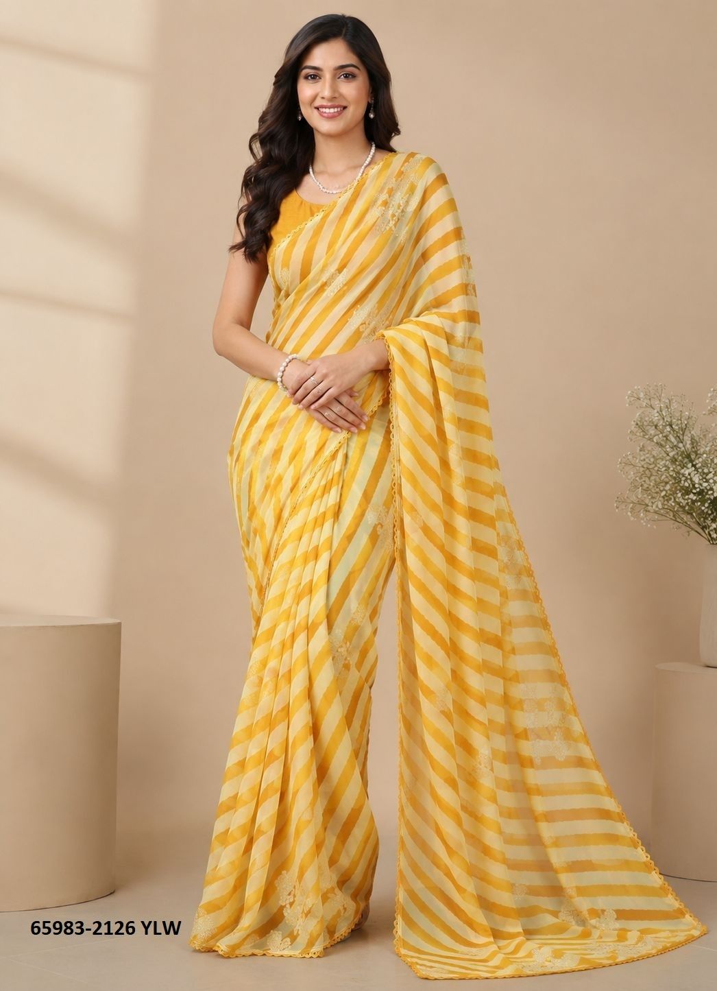 SERIES 2126 - Catalog # 65983 (Set of 2 Sarees)