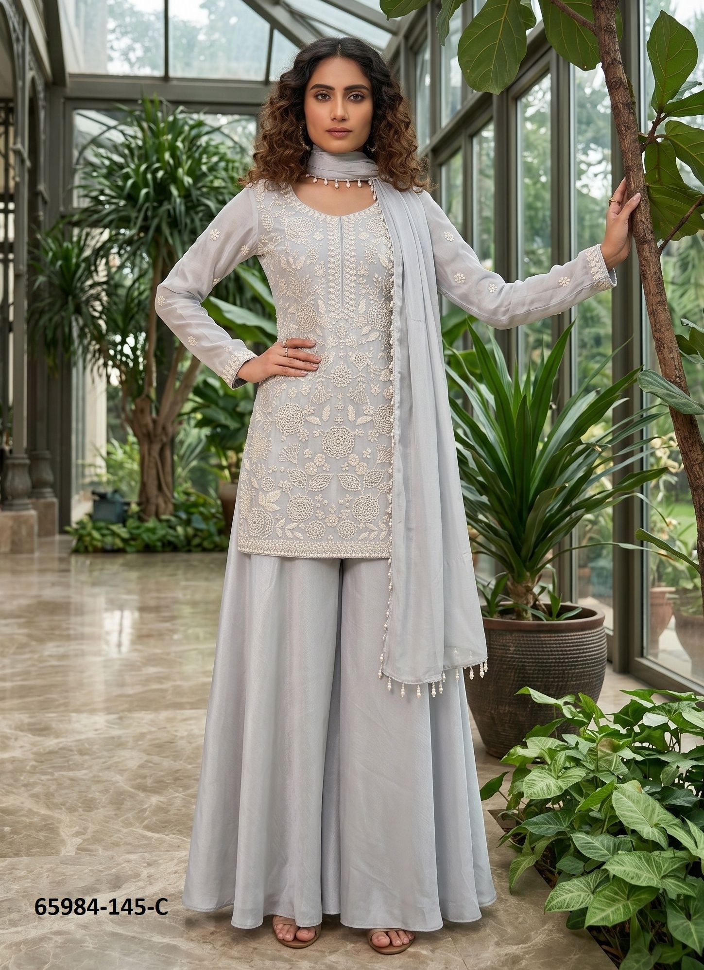 DAISY - Catalog # 65984 (Set of 3 Readymade Salwar Suits)