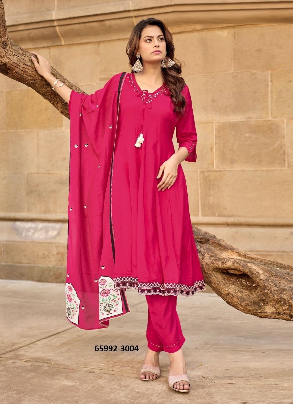 SAIRAA - Catalog # 65992 (Set of 6 Readymade Salwar Suits)