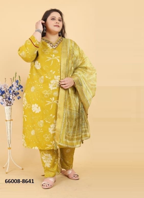 BIG SIZE ROYAL 1 - Catalog # 66008 (Set of 4 Readymade Salwar Suits) BIG SIZE ROYAL 1 - Catalog # 66008 (Set of 4 Readymade Salwar Suits)