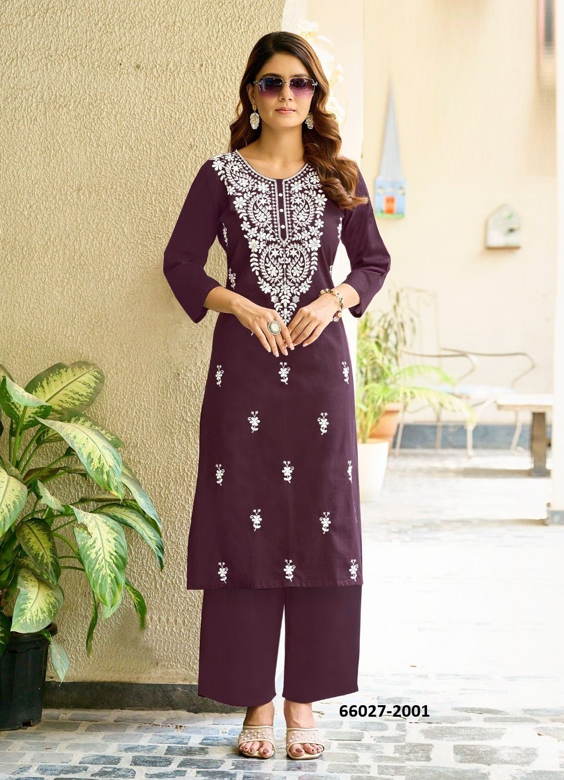 LUCKNOWI 2 - Catalog # 66027 (Set of 8 Tops With Bottoms) LUCKNOWI 2 - Catalog # 66027 (Set of 8 Tops With Bottoms)