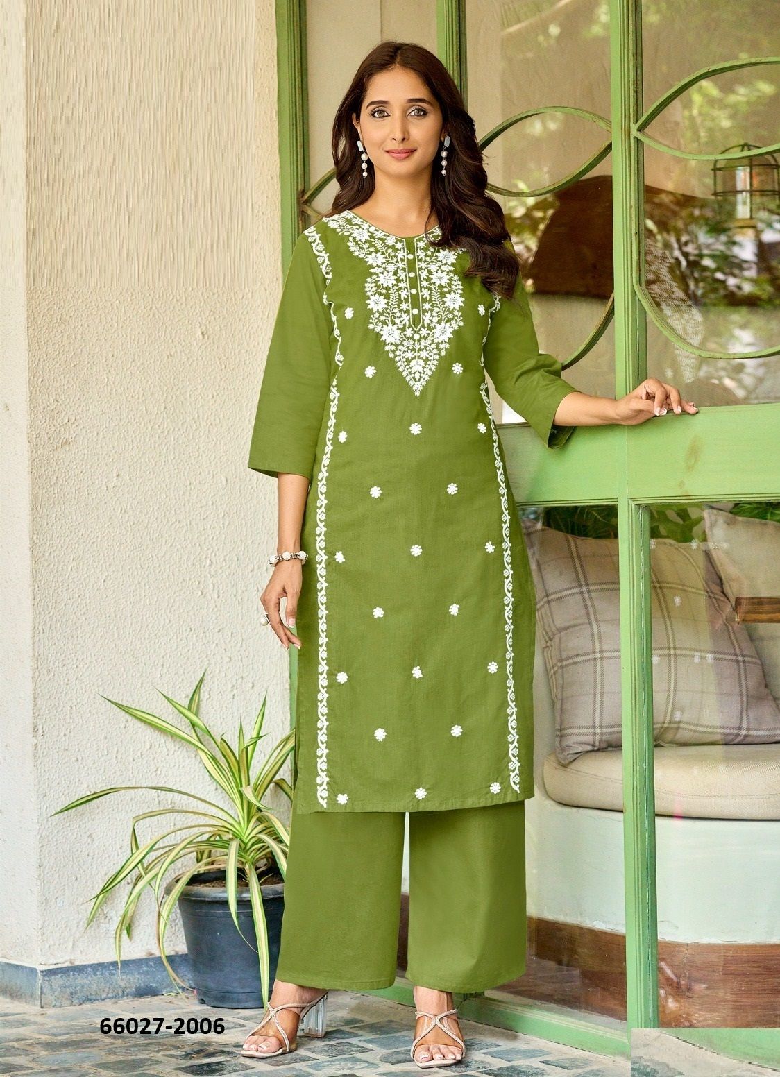 LUCKNOWI 2 - Catalog # 66027 (Set of 8 Tops With Bottoms) LUCKNOWI 2 - Catalog # 66027 (Set of 8 Tops With Bottoms)