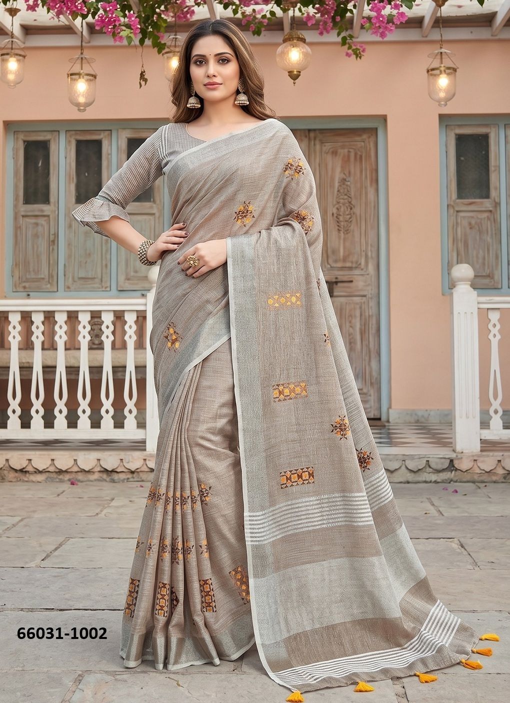 SAMAIRA - Catalog # 66031 (Set of 4 Sarees)