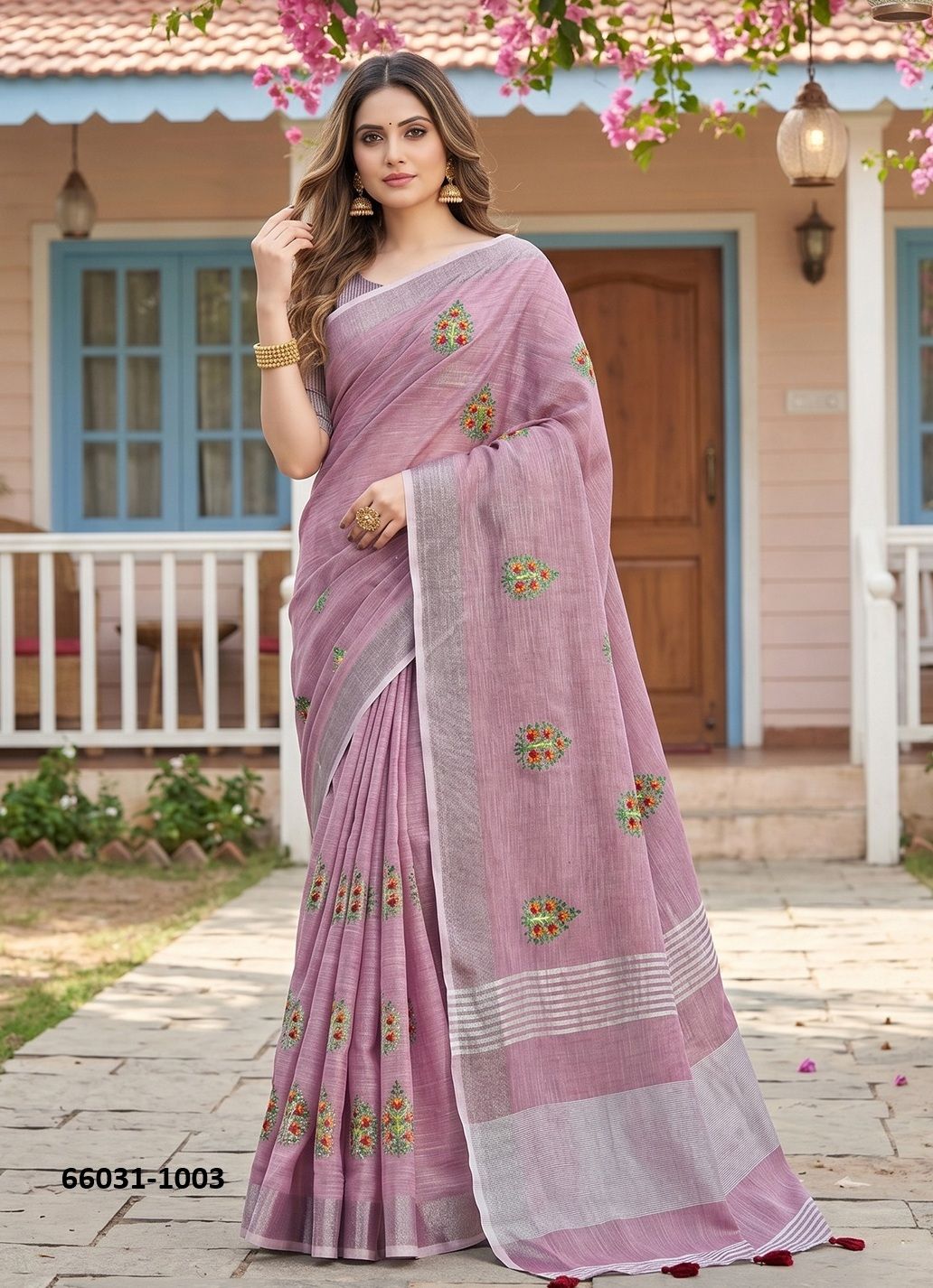 SAMAIRA - Catalog # 66031 (Set of 4 Sarees)