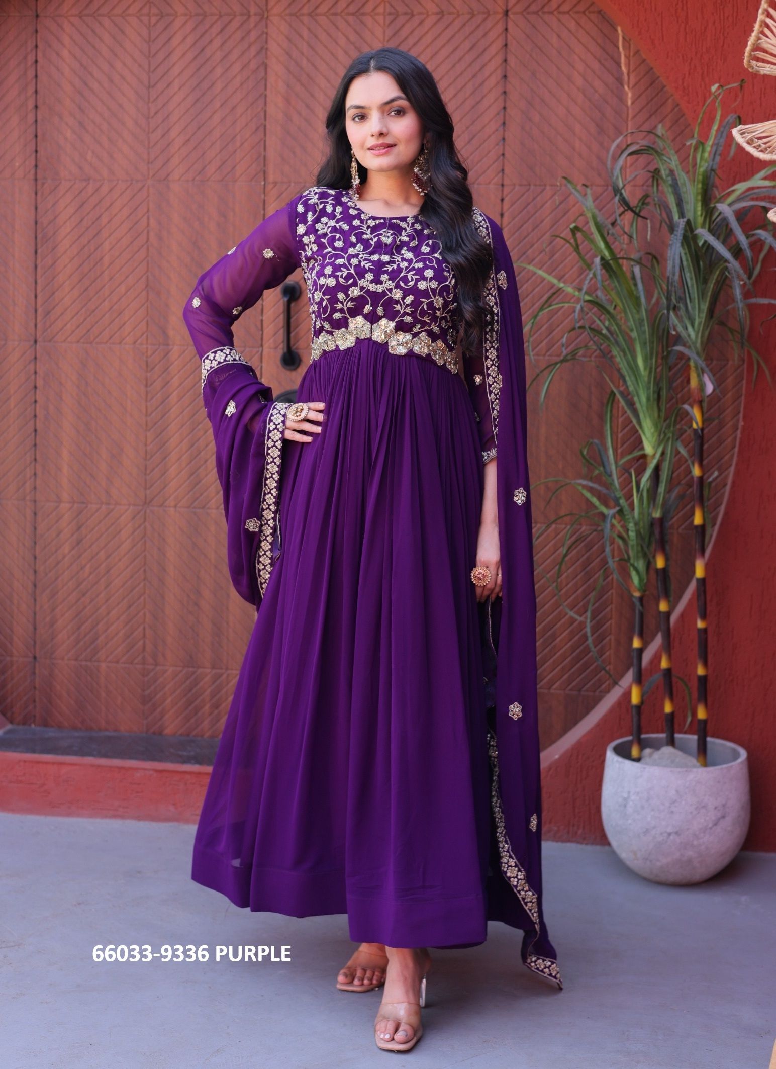 SERIES 9336 - Catalog # 66033 (Set of 2 Readymade Gowns) SERIES 9336 - Catalog # 66033 (Set of 2 Readymade Gowns)