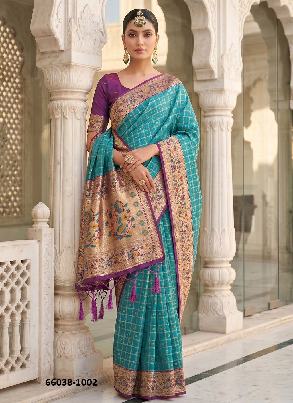 KALANIDHI SILK - Catalog # 66038 (Set of 6 Sarees) KALANIDHI SILK - Catalog # 66038 (Set of 6 Sarees)