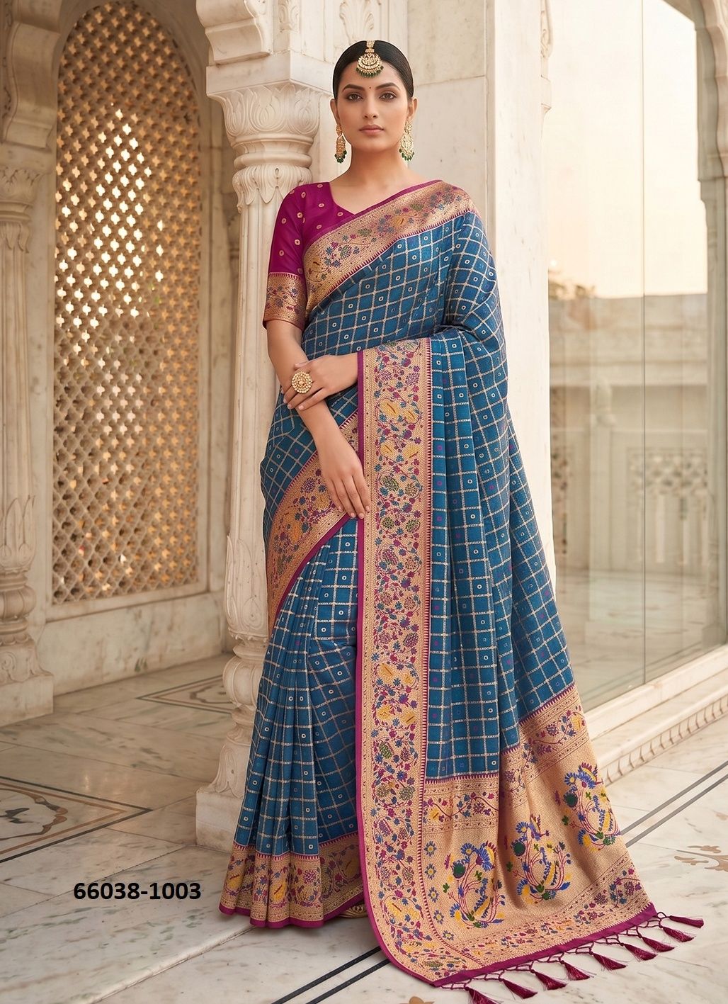 KALANIDHI SILK - Catalog # 66038 (Set of 6 Sarees) KALANIDHI SILK - Catalog # 66038 (Set of 6 Sarees)