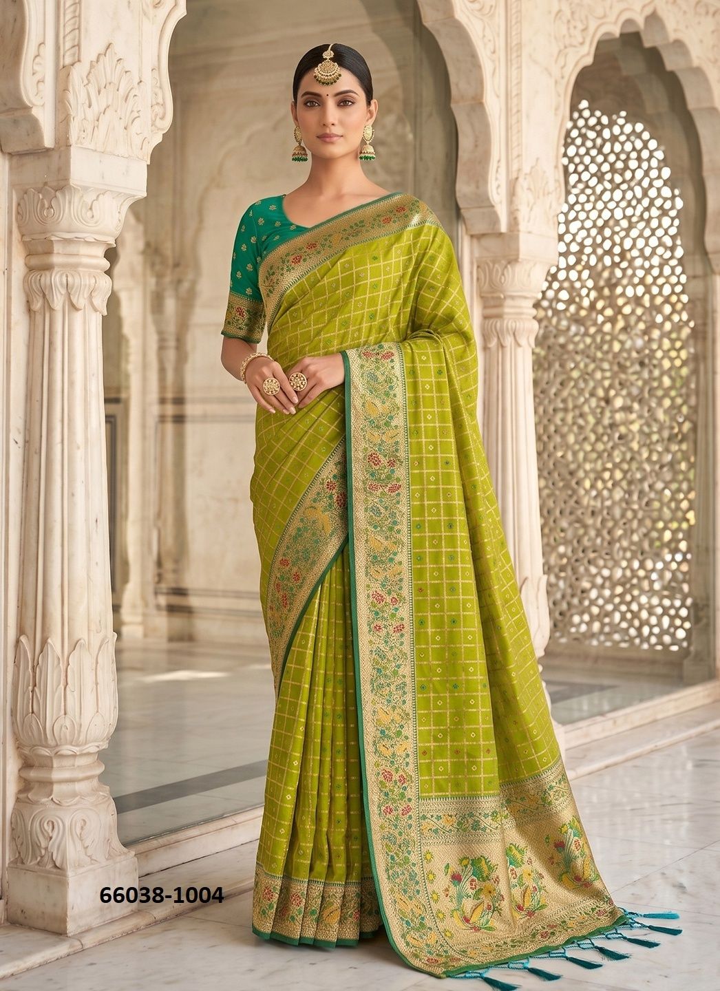 KALANIDHI SILK - Catalog # 66038 (Set of 6 Sarees) KALANIDHI SILK - Catalog # 66038 (Set of 6 Sarees)
