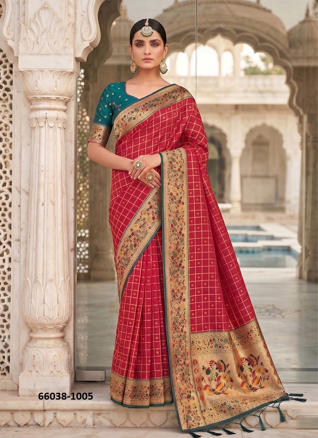KALANIDHI SILK - Catalog # 66038 (Set of 6 Sarees) KALANIDHI SILK - Catalog # 66038 (Set of 6 Sarees)