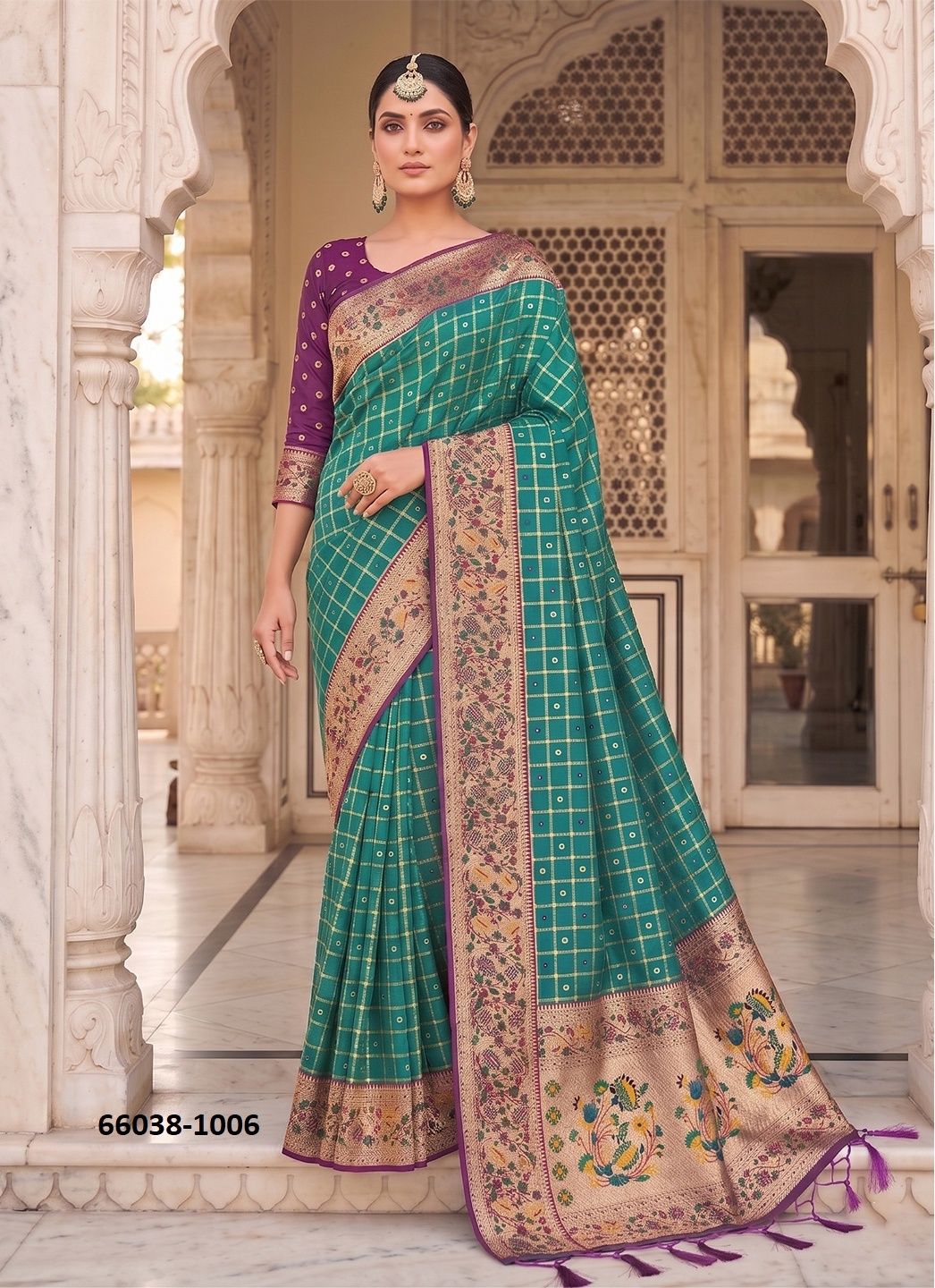 KALANIDHI SILK - Catalog # 66038 (Set of 6 Sarees) KALANIDHI SILK - Catalog # 66038 (Set of 6 Sarees)