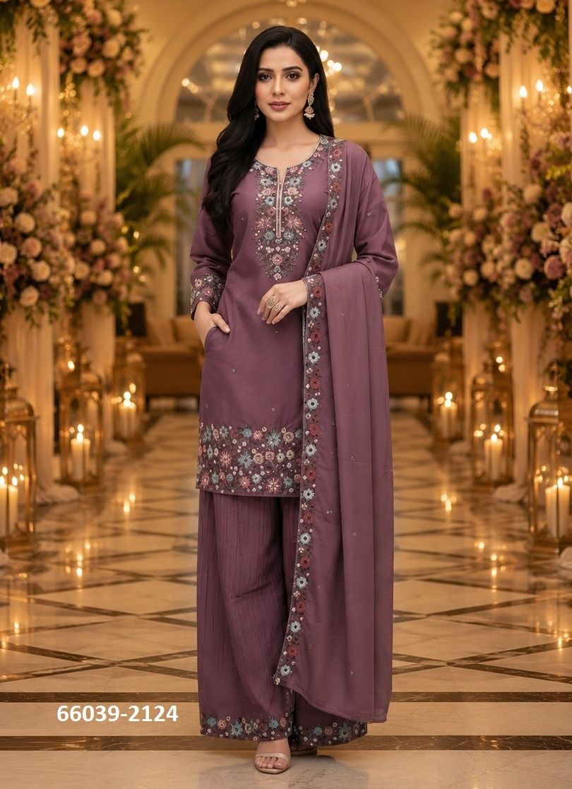 SERIES 2122 - Catalog # 66039 (Set of 4 Readymade Salwar Suits)