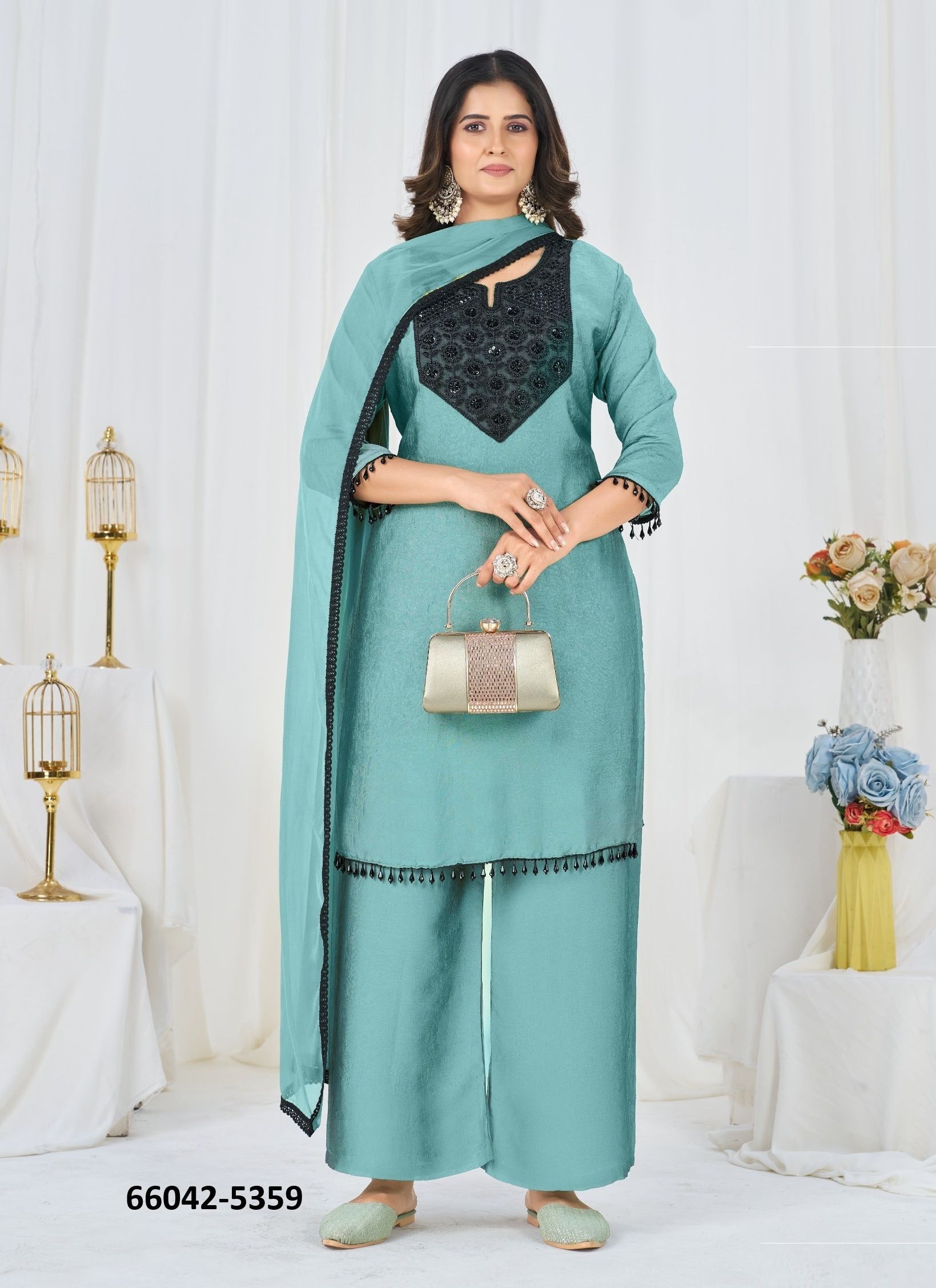 AVANTIKA - Catalog # 66042 (Set of 4 Readymade Salwar Suits) AVANTIKA - Catalog # 66042 (Set of 4 Readymade Salwar Suits)