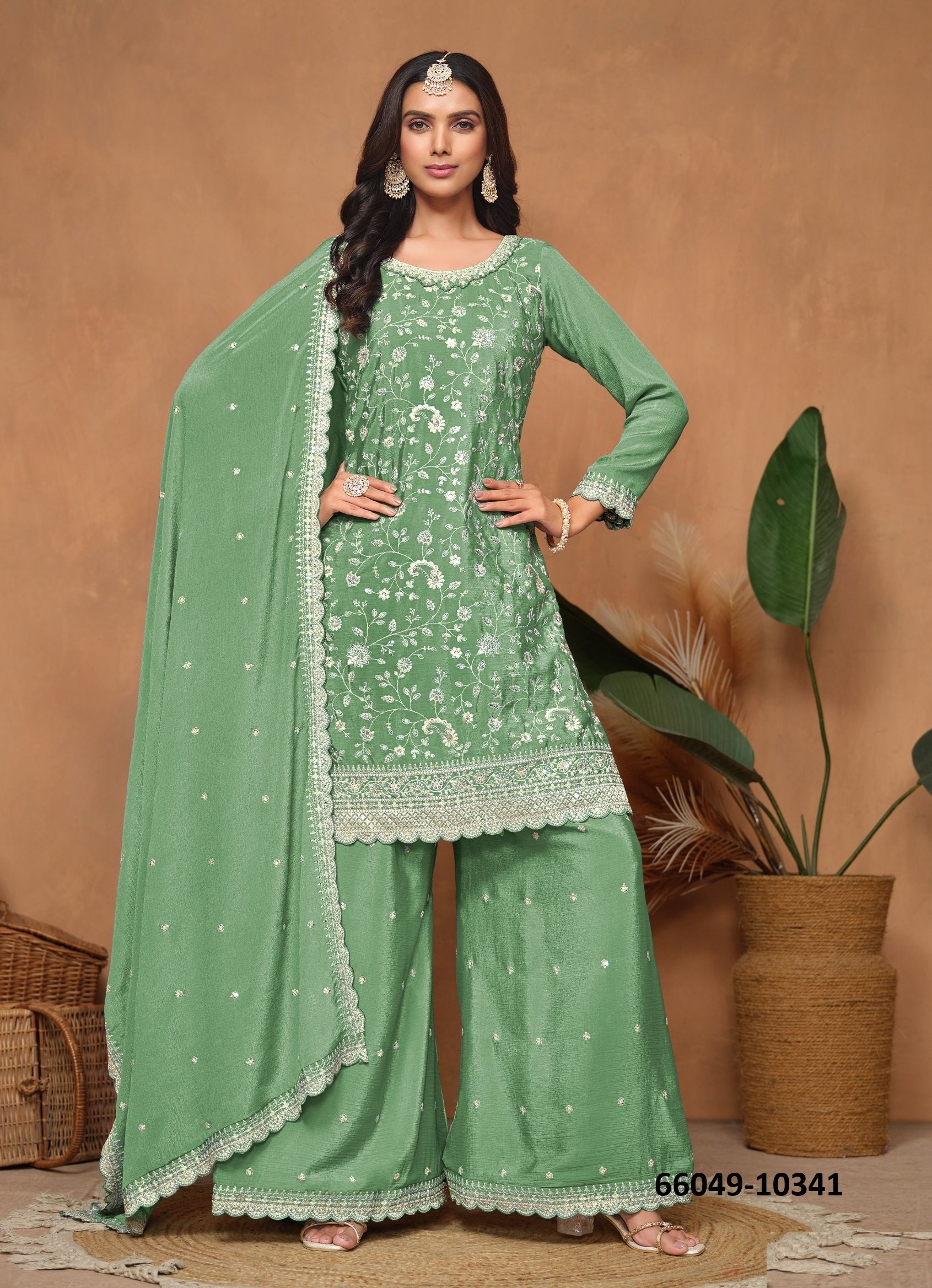 SERIES 10341 - Catalog # 66049 (Set of 4 Readymade Salwar Suits) SERIES 10341 - Catalog # 66049 (Set of 4 Readymade Salwar Suits)