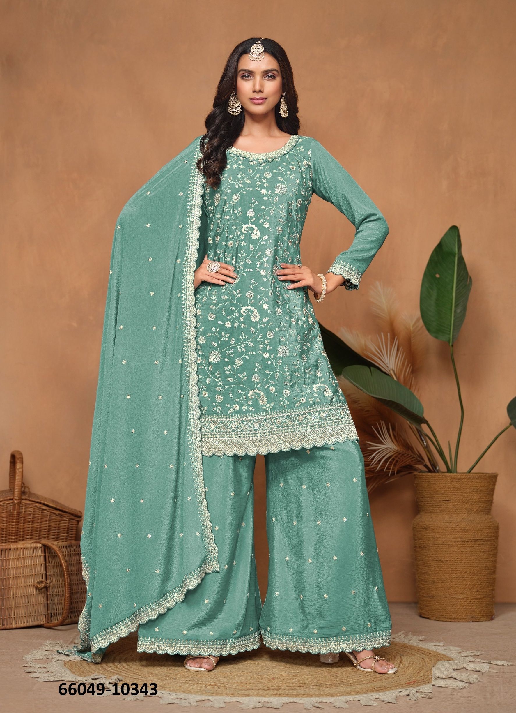 SERIES 10341 - Catalog # 66049 (Set of 4 Readymade Salwar Suits) SERIES 10341 - Catalog # 66049 (Set of 4 Readymade Salwar Suits)