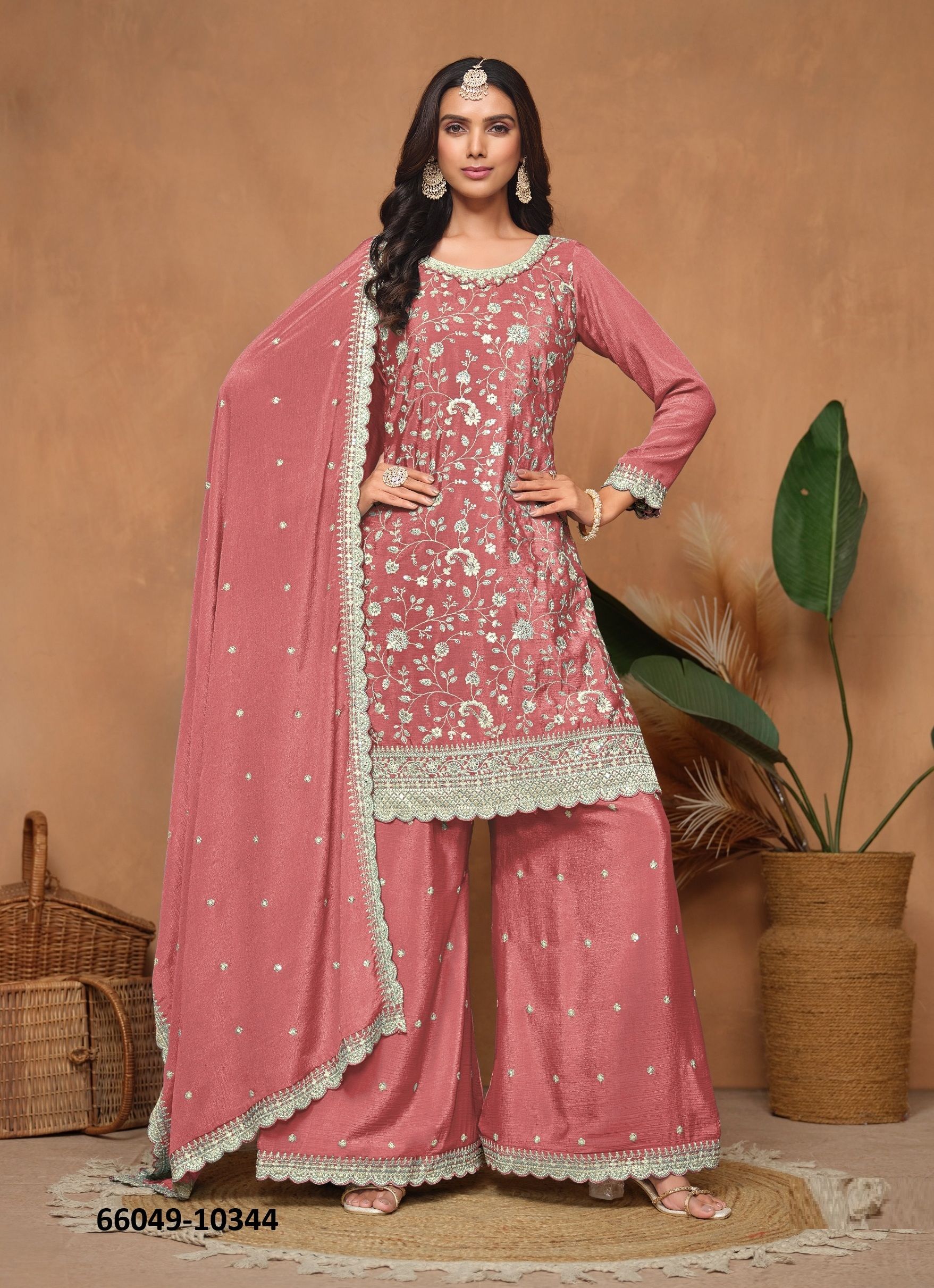 SERIES 10341 - Catalog # 66049 (Set of 4 Readymade Salwar Suits) SERIES 10341 - Catalog # 66049 (Set of 4 Readymade Salwar Suits)