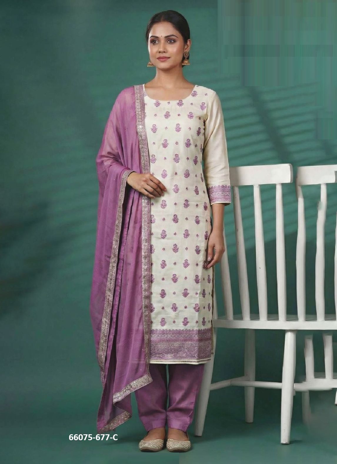 CHHAVI 3 - Catalog # 66075 (Set of 4 Readymade Salwar Suits) CHHAVI 3 - Catalog # 66075 (Set of 4 Readymade Salwar Suits)