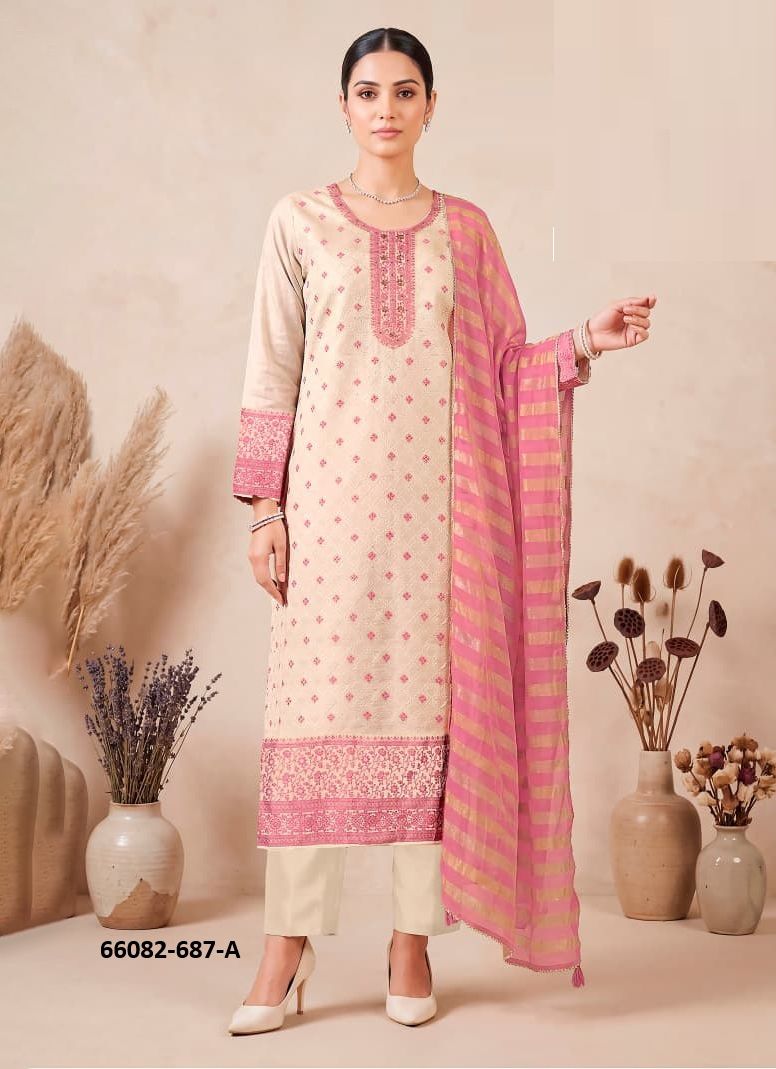 KANITA - Catalog # 66082 (Set of 4 Readymade Salwar Suits) KANITA - Catalog # 66082 (Set of 4 Readymade Salwar Suits)