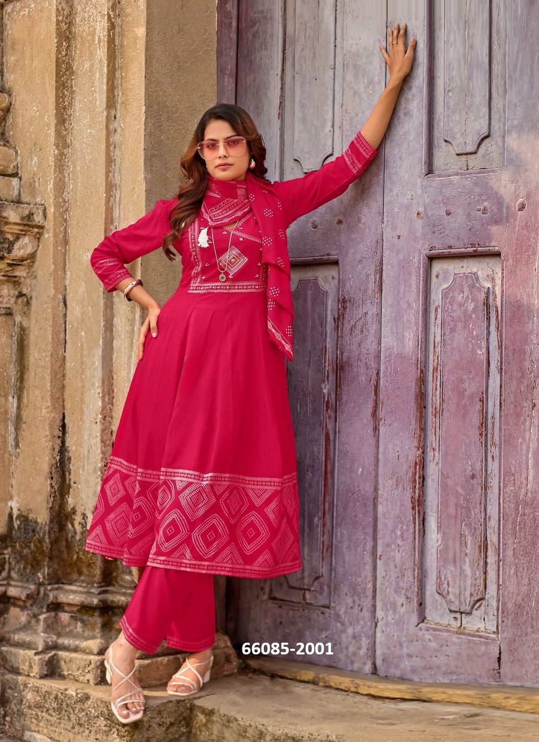 RANGVELI - Catalog # 66085 (Set of 4 Readymade Salwar Suits) RANGVELI - Catalog # 66085 (Set of 4 Readymade Salwar Suits)