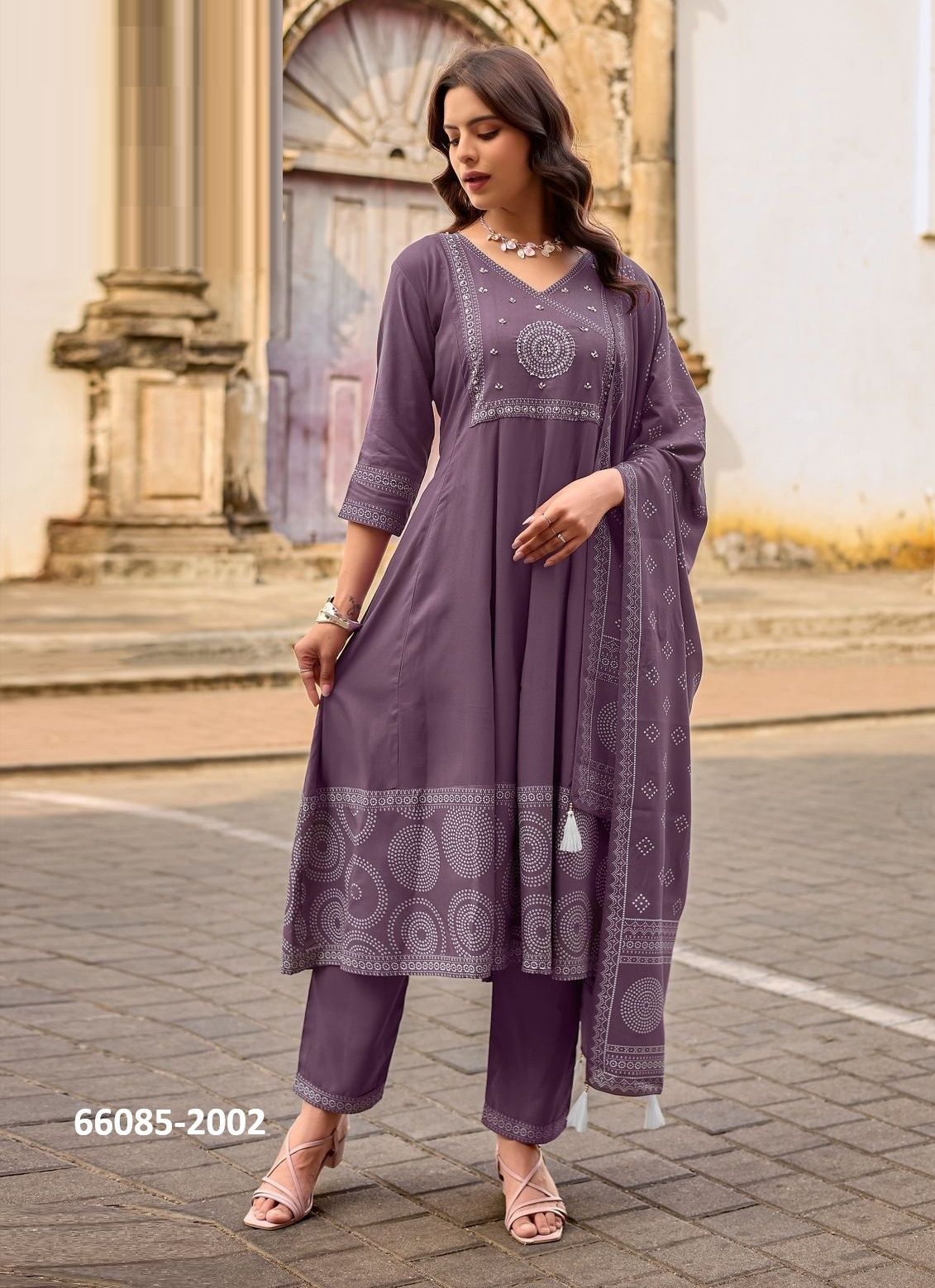 RANGVELI - Catalog # 66085 (Set of 4 Readymade Salwar Suits) RANGVELI - Catalog # 66085 (Set of 4 Readymade Salwar Suits)