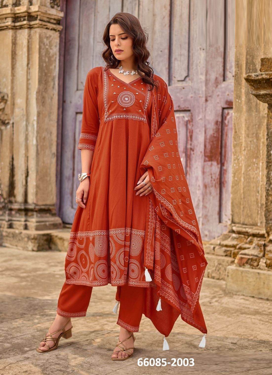RANGVELI - Catalog # 66085 (Set of 4 Readymade Salwar Suits) RANGVELI - Catalog # 66085 (Set of 4 Readymade Salwar Suits)