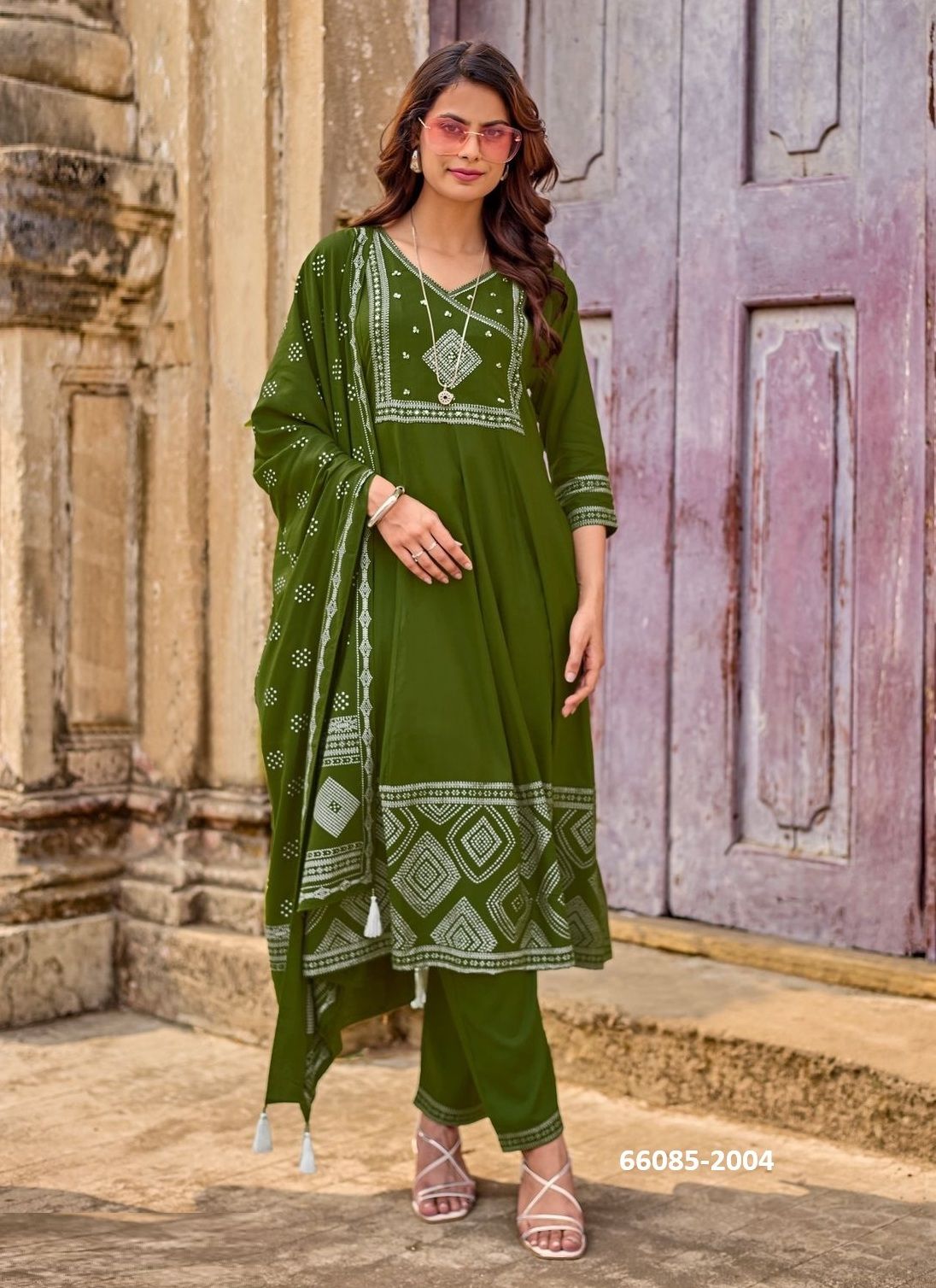 RANGVELI - Catalog # 66085 (Set of 4 Readymade Salwar Suits) RANGVELI - Catalog # 66085 (Set of 4 Readymade Salwar Suits)