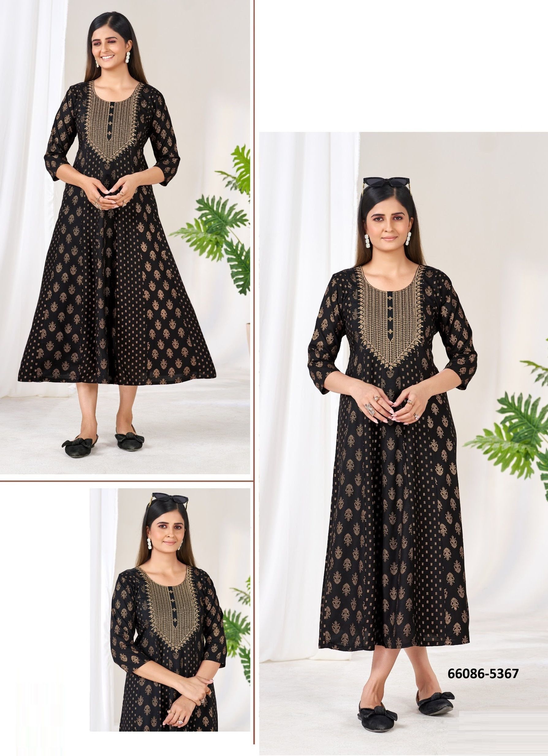 MELONI - Catalog # 66086 (Set of 6 Readymade Women's Kurtis / Tops) MELONI - Catalog # 66086 (Set of 6 Readymade Women's Kurtis / Tops)