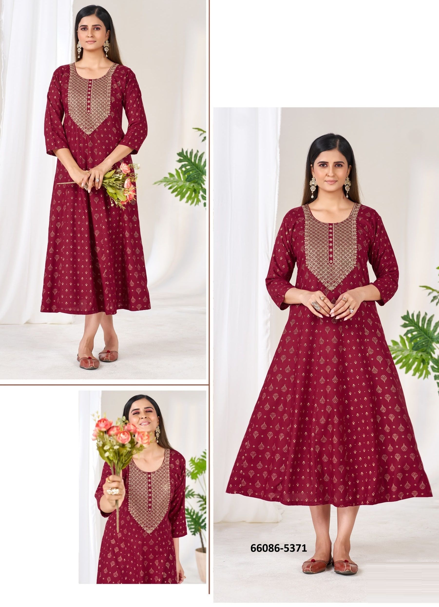 MELONI - Catalog # 66086 (Set of 6 Readymade Women's Kurtis / Tops) MELONI - Catalog # 66086 (Set of 6 Readymade Women's Kurtis / Tops)