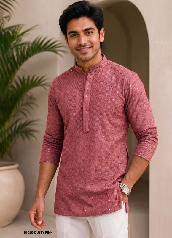 CHIKANKARI 2 - Catalog # 66090 (Set of 6 Men's Ethnic Wear) CHIKANKARI 2 - Catalog # 66090 (Set of 6 Men's Ethnic Wear)