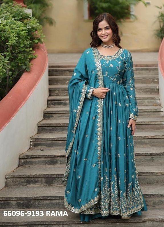 SERIES 9193 - Catalog # 66096 (Set of 3 Readymade Salwar Suits) SERIES 9193 - Catalog # 66096 (Set of 3 Readymade Salwar Suits)