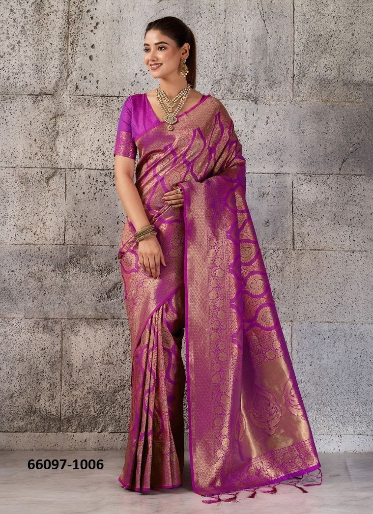 PRISHA - Catalog # 66097 (Set of 6 Sarees)