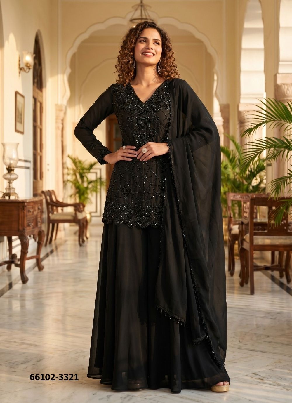 ROOHAA 25 - Catalog # 66102 (Set of 2 Readymade Salwar Suits) ROOHAA 25 - Catalog # 66102 (Set of 2 Readymade Salwar Suits)