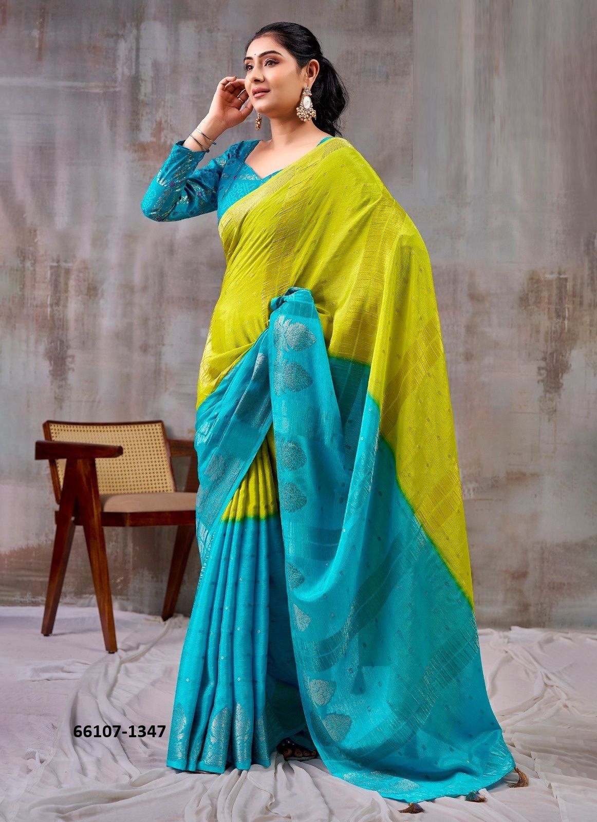 RACHIL - Catalog # 66107 (Set of 8 Sarees) RACHIL - Catalog # 66107 (Set of 8 Sarees)